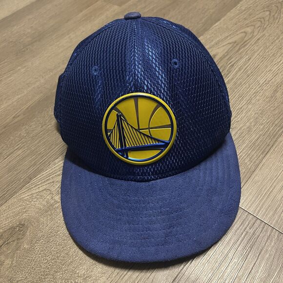 New Golden State Warriors GS Men's Fitted Cap 59FIFTY 5950 Hat basketball 7 1/8 - Picture 10 of 10